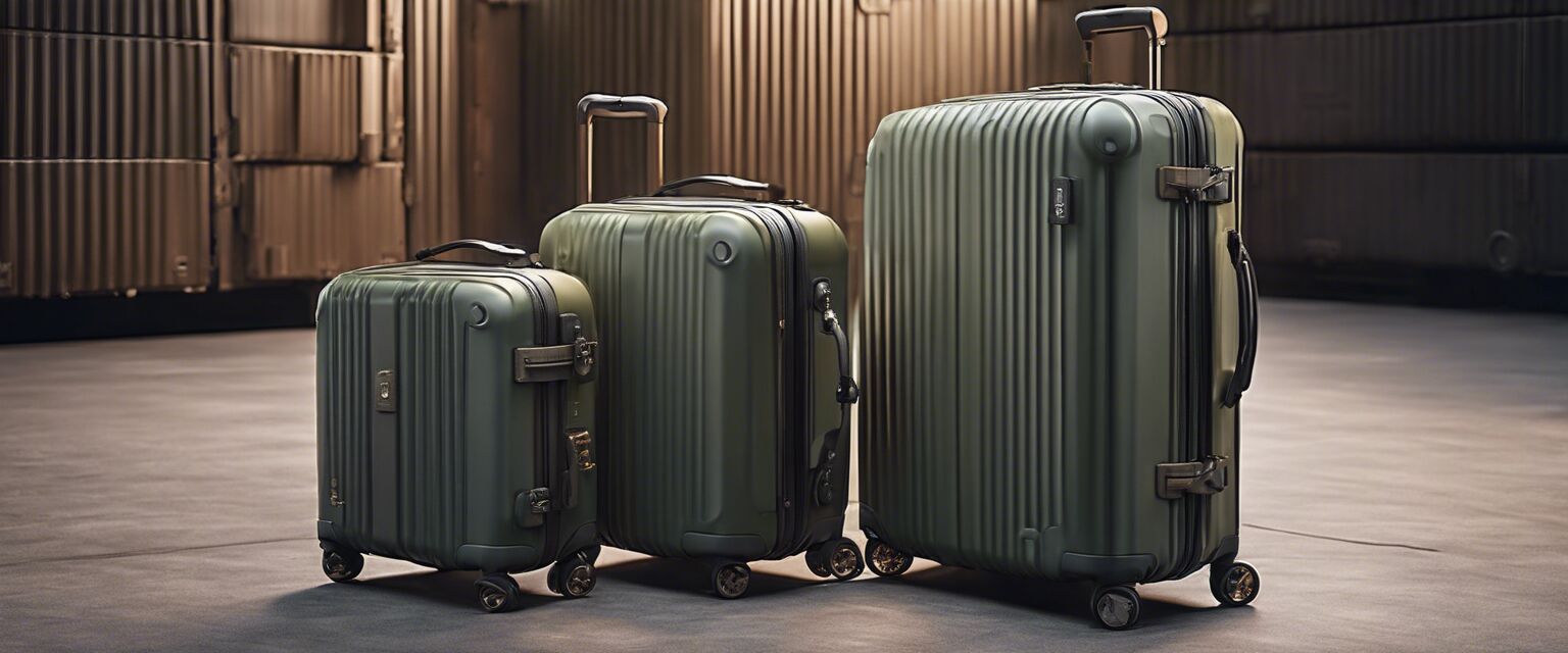 Eco-Friendly Luggage Set