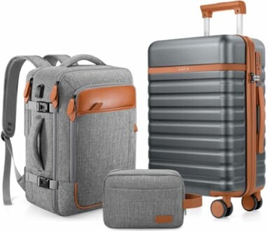 UKEIN 3 Piece Luggage Set