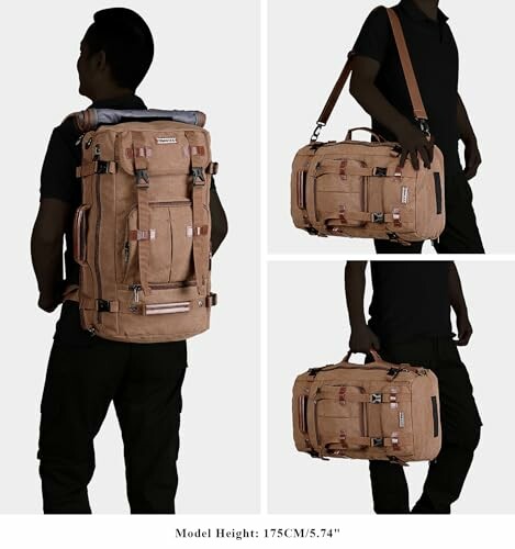 WITZMAN Canvas Backpack